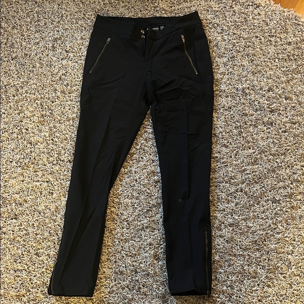 Dark grey Athleta straight leg pants